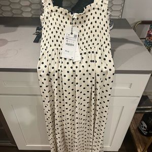 Zara polka dot maxi
